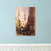 Minarets & Eingang von Metwaleys Roberts/Haghe Art Leinwanddruck (Insitu (Holzboden))