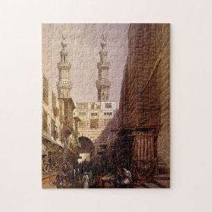 Minarets & Eingang von Metwaleys Roberts/Haghe Art Puzzle