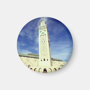 Minarett der Hassan-Moschee Magnet