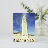 Minarett der Hassan-Moschee Postkarte (Stehend Vorderseite)