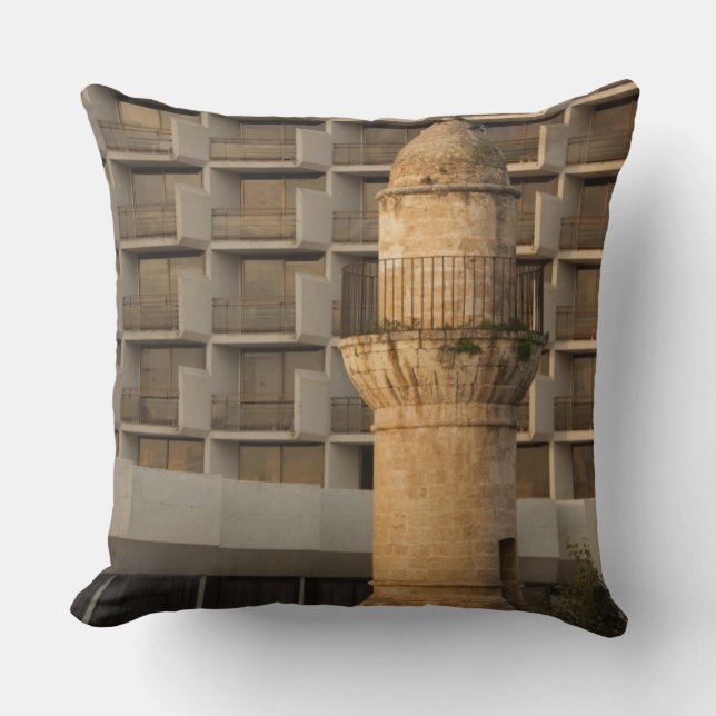 Minarett der Moschee von Jama al-Bahr Kissen (Vorderseite)