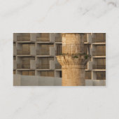 Minarett der Moschee von Jama al-Bahr Visitenkarte (Rückseite)