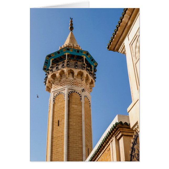 Minarett einer Moschee (Vorne)