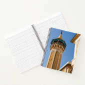 Minarett einer Moschee Notizbuch (Innenseite)