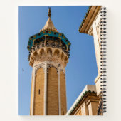 Minarett einer Moschee Notizbuch (Rückseite)