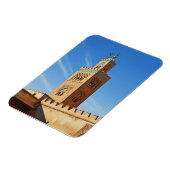 Minarett in Fez Marokko Reise Magnet (Linke Seite)
