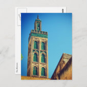 Minarette Postkarte (Vorne/Hinten)