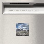 Minarettpanorama über den Seen von Nydiver - Sierr Magnet (In Situ (Geschirrspüler))
