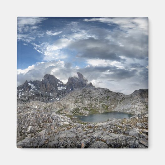 Minarettpanorama über den Seen von Nydiver - Sierr Magnet (Vorne)