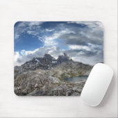 Minarettpanorama über den Seen von Nydiver - Sierr Mousepad (Mit Mouse)