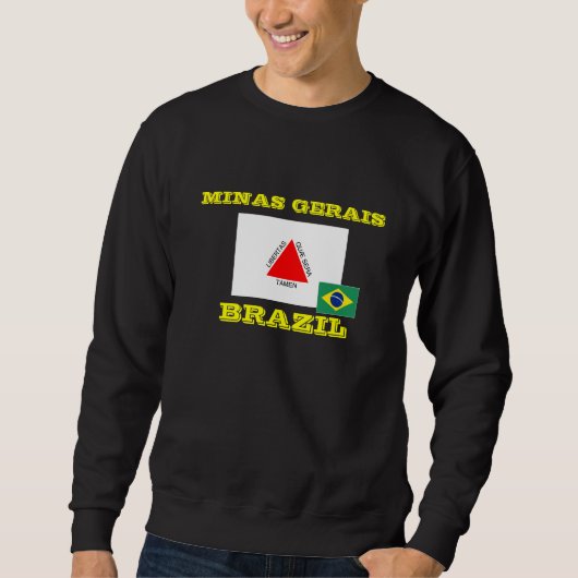 Minas Gerais, Brasilien-Sweatshirt Sweatshirt (Vorderseite)