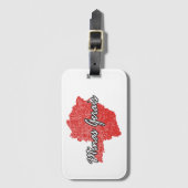 Minas Gerais Gepäckanhänger (Vorderseite Vertikal)