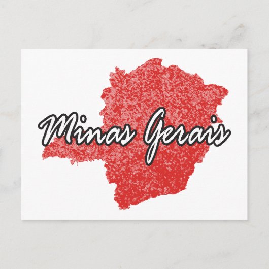 Minas Gerais Postkarte (Vorderseite)