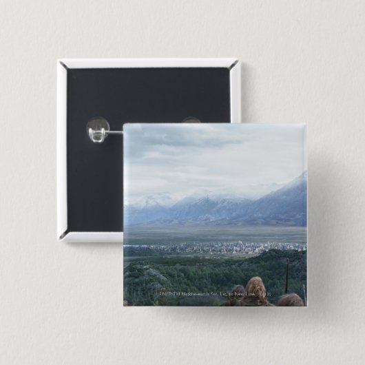 Minas Tirith in View Button (Vorne & Hinten)