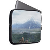 Minas Tirith in View Laptopschutzhülle (Vorne Rechts)