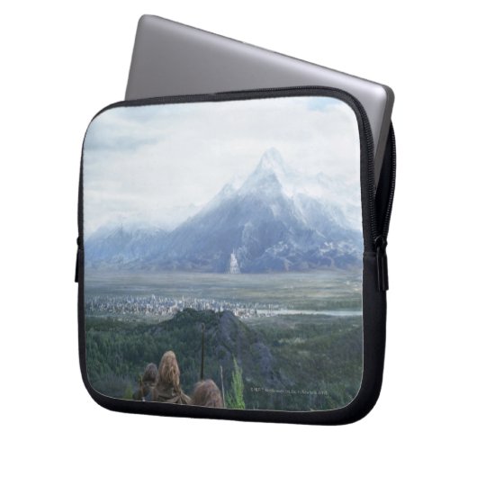 Minas Tirith in View Laptopschutzhülle (Vorderseite Links)