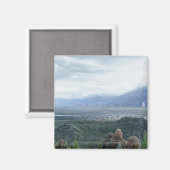 Minas Tirith in View Magnet (Vorderseite/Rückseite)