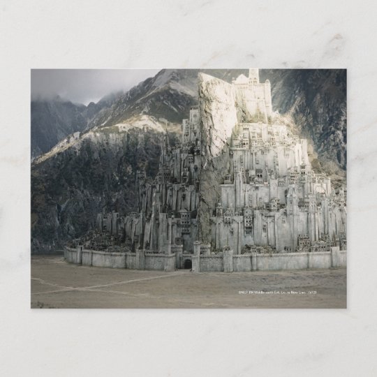 Minas Tirith Postkarte Zazzle De