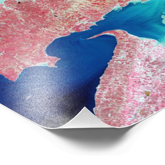 Minasbecken und Chignecto Bay, Nova Scotia, Kanada Fotodruck (Ecke)