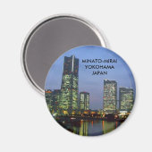 Minatomirai Magnet (Vorderseite/Rückseite)