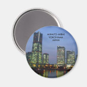 Minatomirai Magnet (Vorderseite/Rückseite)