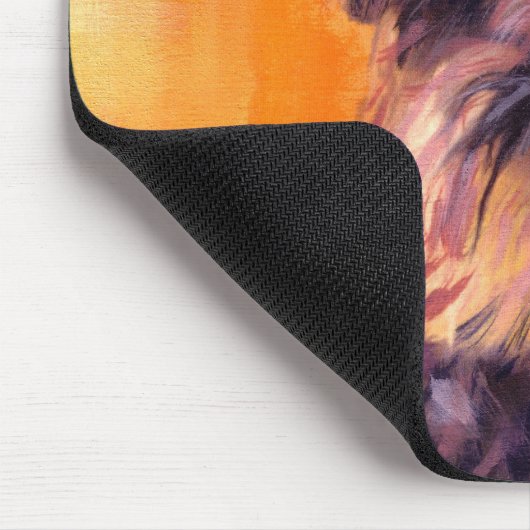 Minatureschnauzer Mousepad (Ecke)