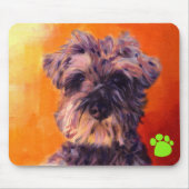 Minatureschnauzer Mousepad (Vorne)