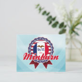 Minburn, IA Postkarte (Stehend Vorderseite)