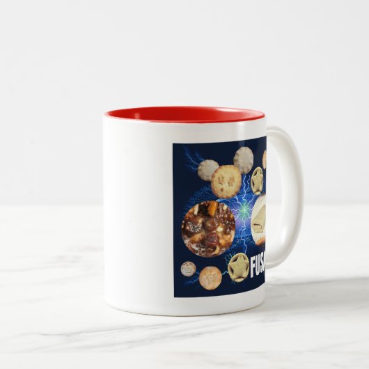Mince Pie Fusion Zweifarbige Tasse (VorderseiteRechts)