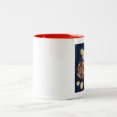 Mince Pie Fusion Zweifarbige Tasse (Mittel)