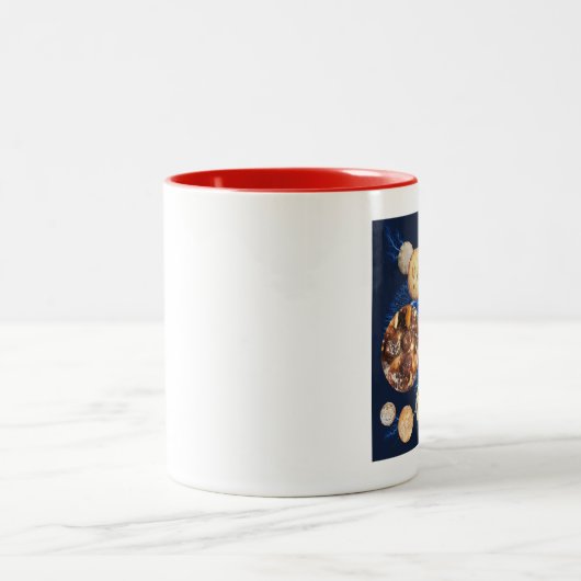 Mince Pie Fusion Zweifarbige Tasse (Mittel)