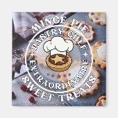 Mince Pie Konditorei Koch Extraordinaire Sweet Lec Magnet (Vorne)