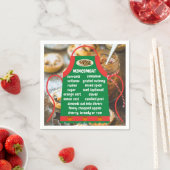 Mincemeat Ingredients Schürze Serviette (Beispiel)