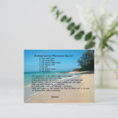 Mincemeat Squares Rezept Postkarte (Stehend Vorderseite)