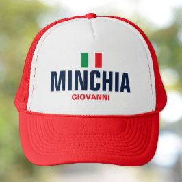 Minchia Personalisiert Trucker Hat Truckerkappe