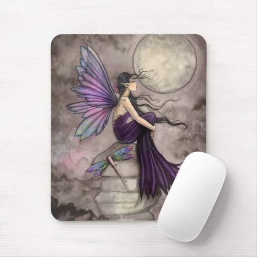 Mind Adrift Fantasy Fairy Art Mousepad (Mit Mouse)
