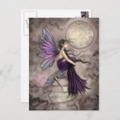 Mind Adrift Fantasy Fairy Art Postkarte (Vorne/Hinten)