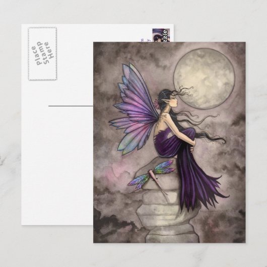 Mind Adrift Fantasy Fairy Art Postkarte (Vorne/Hinten)