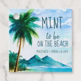 Mind auf der Beach Hochzeit in Urlaubsort Gefallen Geschenkanhänger