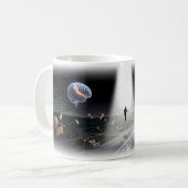 Mind Balance Across The Digital Divide Tasse (Vorderseite Links)