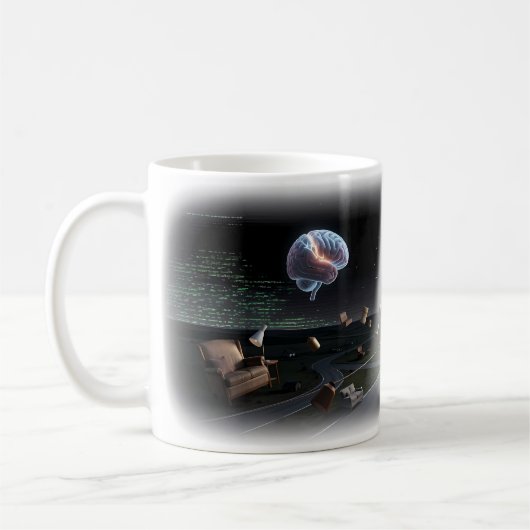 Mind Balance Across The Digital Divide Tasse (Links)