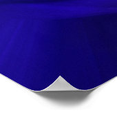 Mind Beacon in Lila und blau Poster (Ecke)
