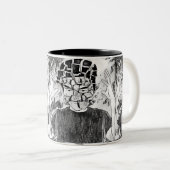 Mind Blowing Zweifarbige Tasse (VorderseiteRechts)