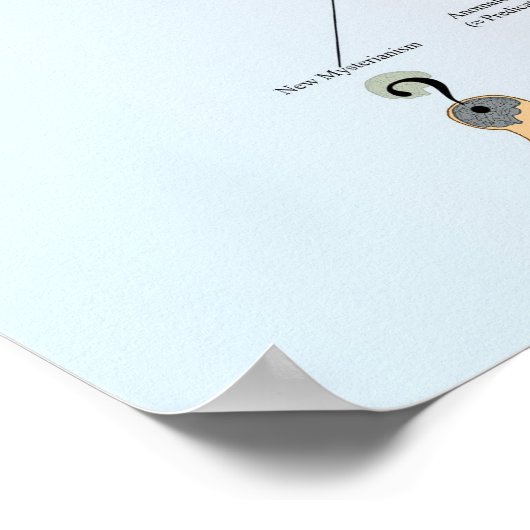 Mind-Body-Problem-Poster Poster (Ecke)