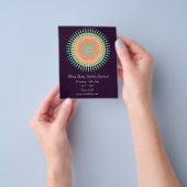 Mind Body Spirit New age Mandala Festival Flyer (Gruppe)