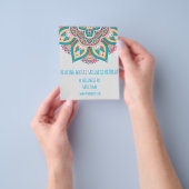 Mind Body Spirit New age Mandala Health Retreat Flyer (Gruppe)