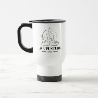 Mind-Body-Spirit-Tasse – Akupunktur Becher Reisebecher
