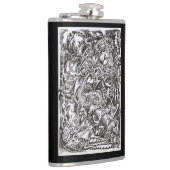 Mind Cascade zeichnend Flachmann (Rechts)