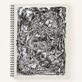 Mind Cascade zeichnend Notizblock (Vorderseite)