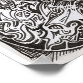 Mind Cascade zeichnend Poster (Ecke)